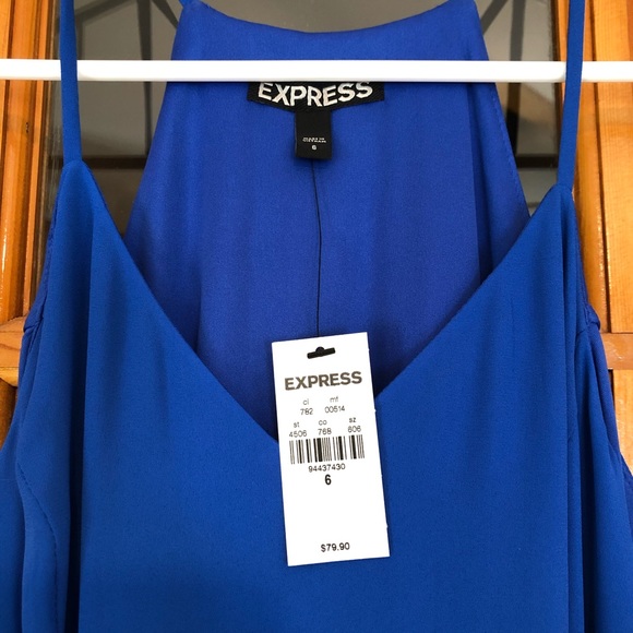 Express Racerback Fit & Flare Dress - Picture 2 of 4